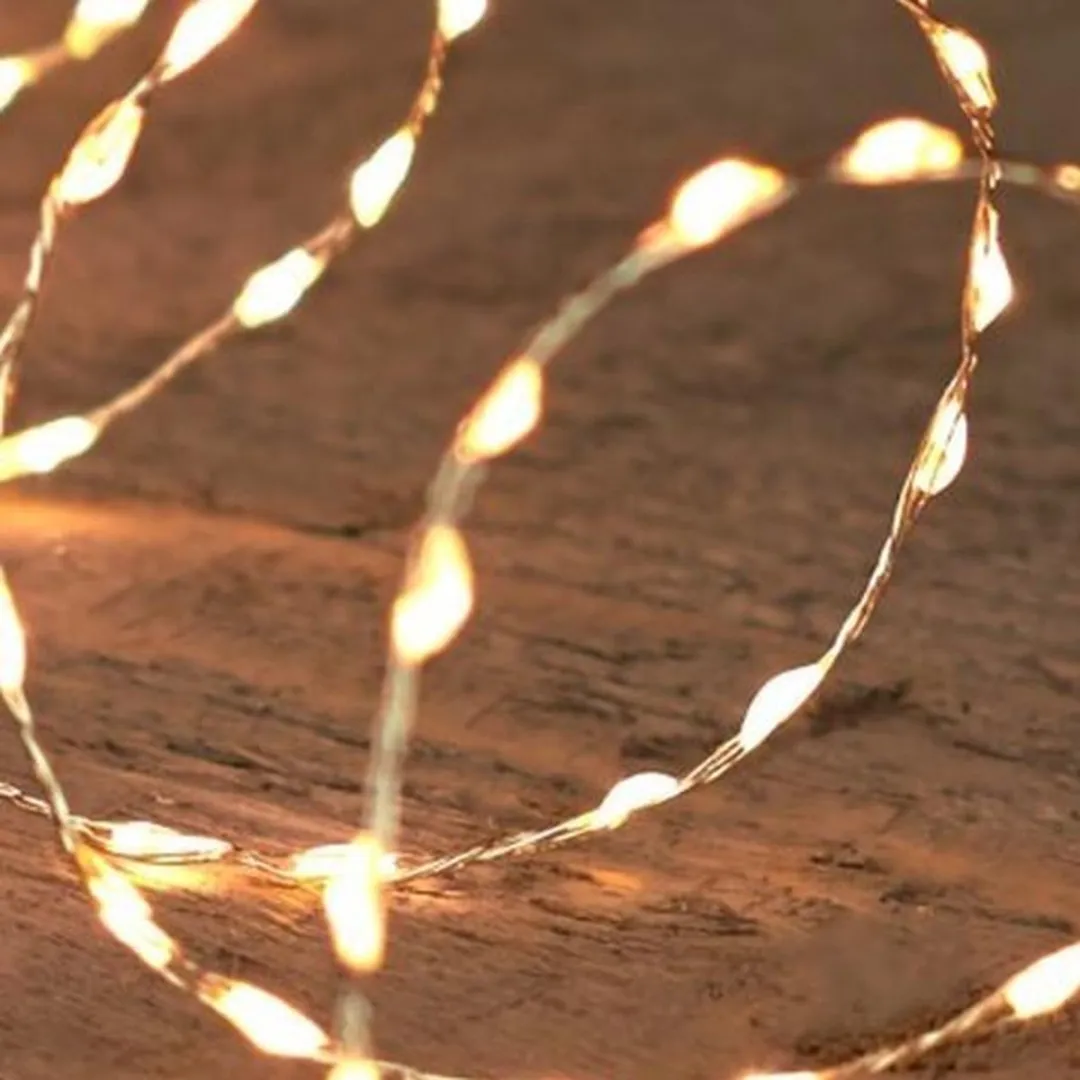 Anna's Collection Kerstverlichting Draadverlichting 2m - 100 Lichtpunten Warm Wit