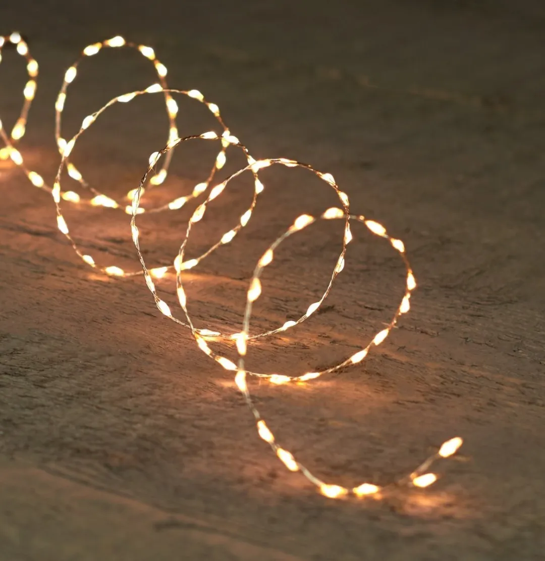 Anna's Collection Kerstverlichting Draadverlichting 2m - 100 Lichtpunten Warm Wit