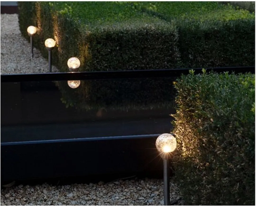 Lumineo LED Tuinlampjes Instekers - Zilver - 1W
