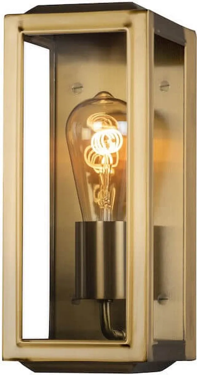 Konstsmide Carpi Wandlamp 60W - Goud/Brons
