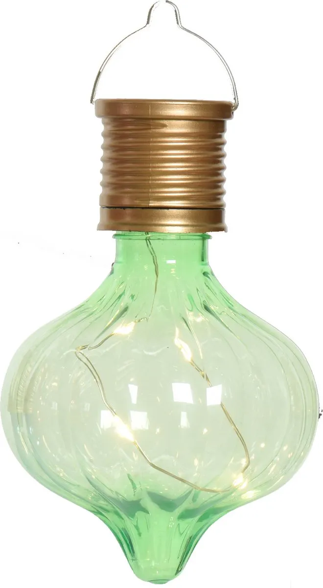 Lumineo Solar Hanglamp Marrakech Pistachegroen - 4 Stuks