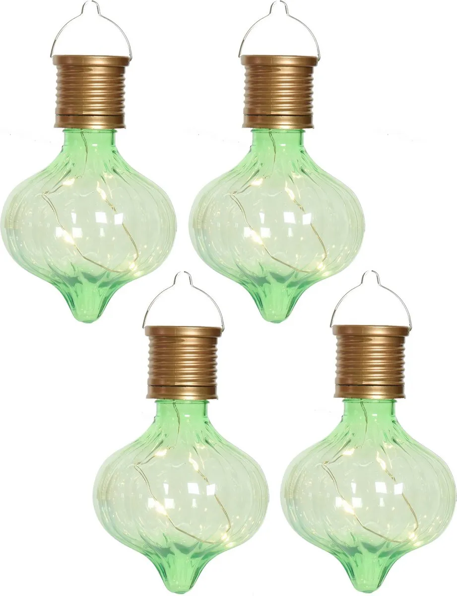 Lumineo Solar Hanglamp Marrakech Pistachegroen