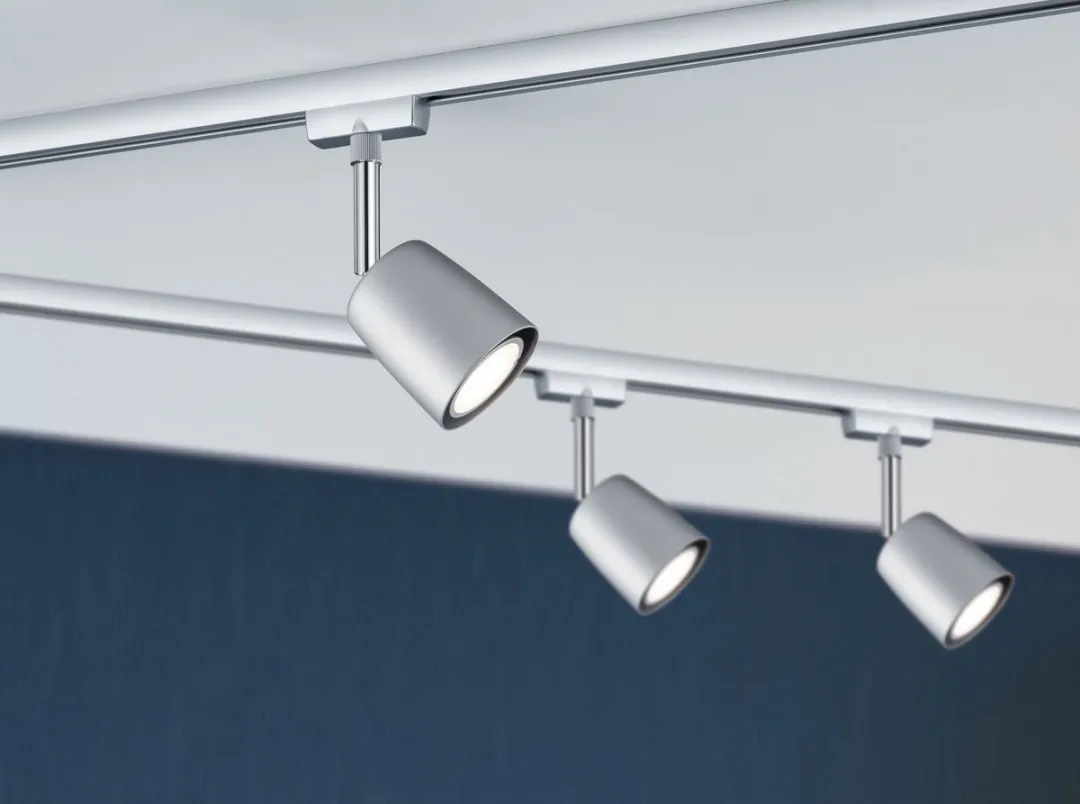 Paulmann URail GU10 LED 3x10W Chroom - 3 Lichtpunten