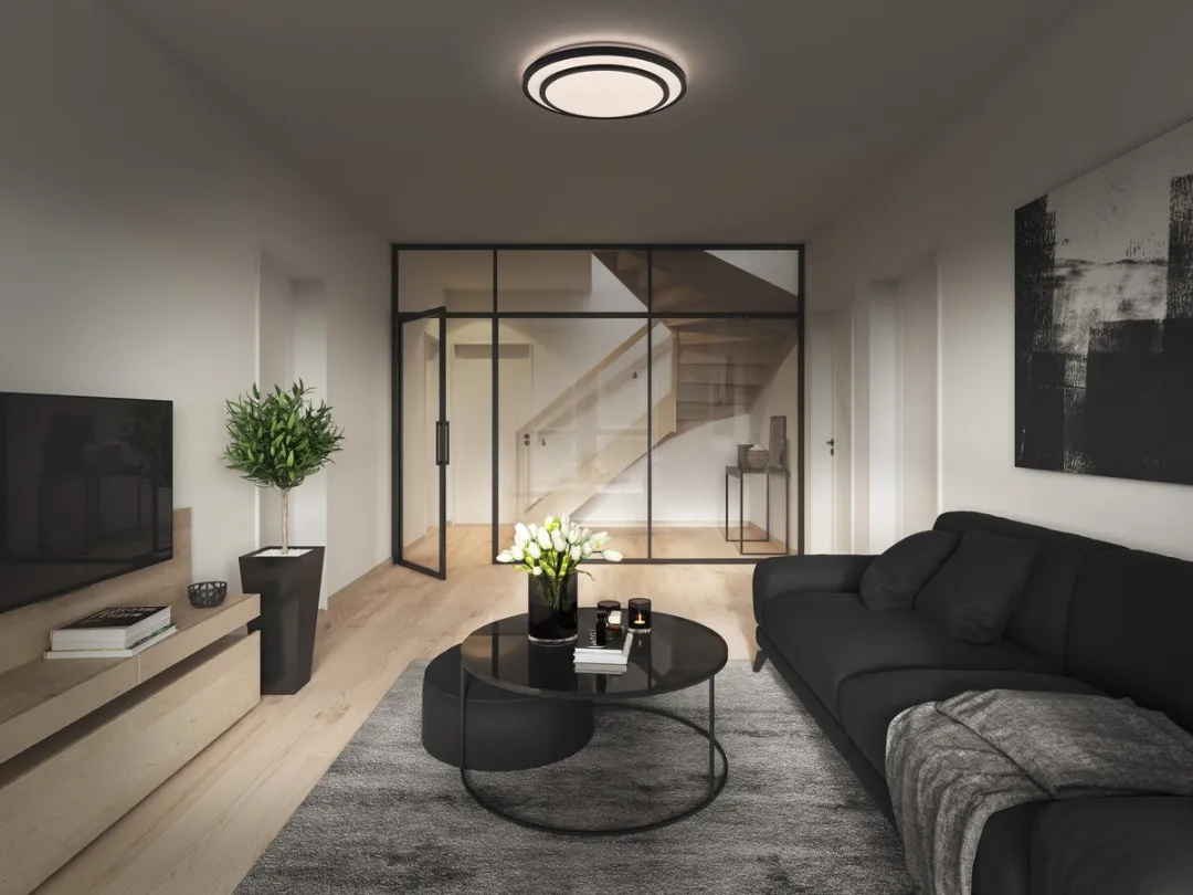 Osram Orbis Berlin LED Plafondlamp 300mm - 16W 2000lm - Zwart - afbeelding 6 van 6