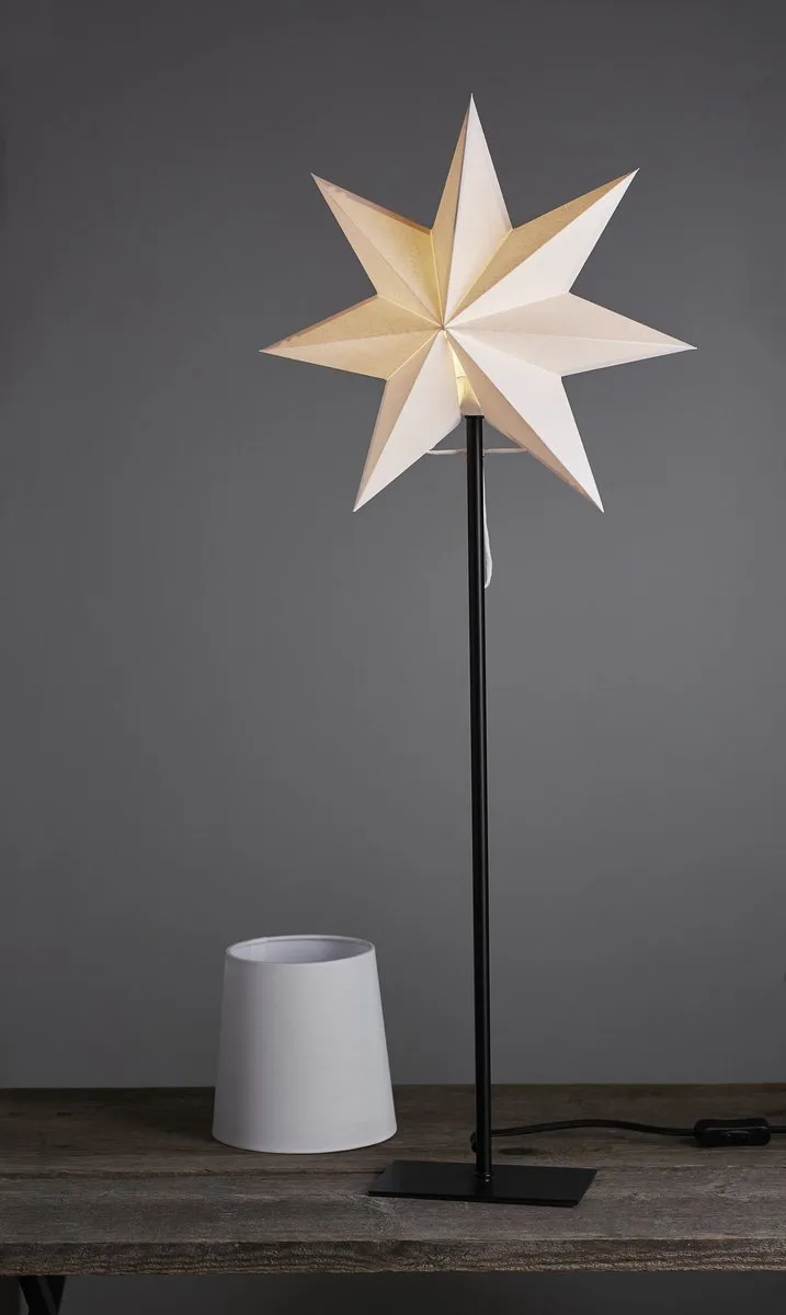 Star Trading Frozen Vloerlamp E14 - Zilver 85cm