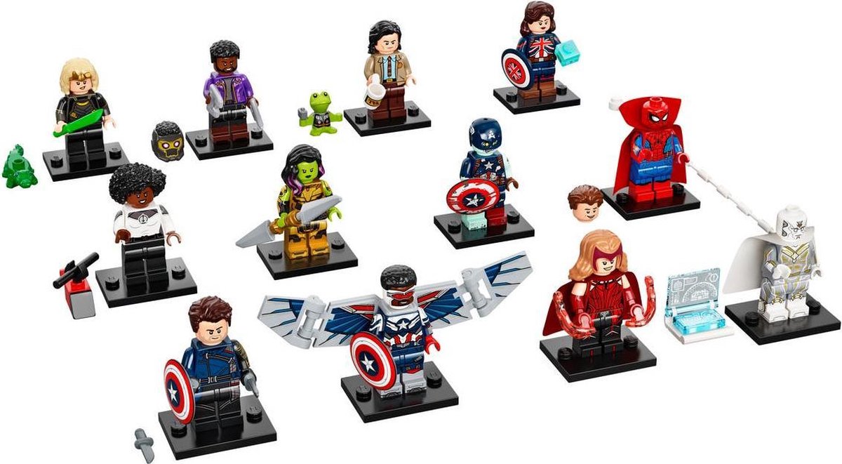 LEGO Minifigures 71031 - Marvel Studios - box met 36 minifiguren