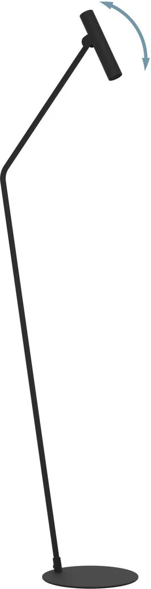 Eglo Almudaina Vloerlamp - 157cm - Zwart - afbeelding 6 van 6