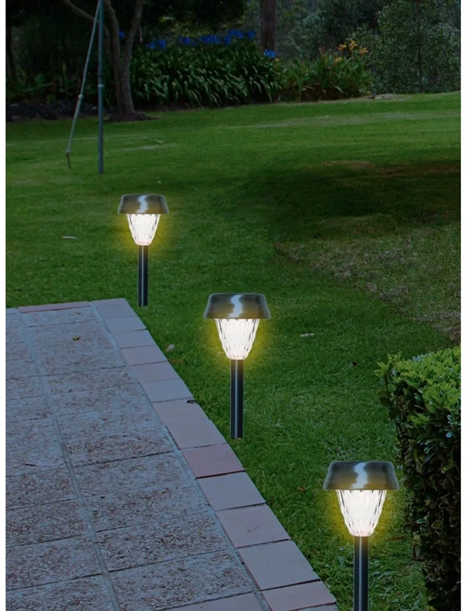Lumineo Prikspot LED 24cm Zilver - 12 Stuks