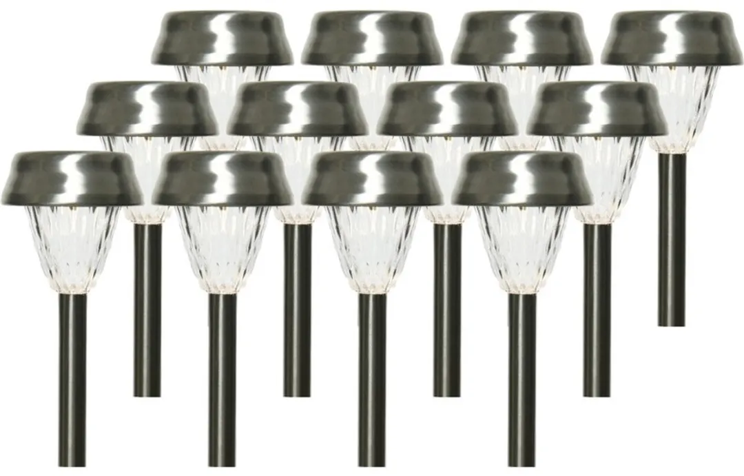Lumineo Prikspot LED 24cm Zilver