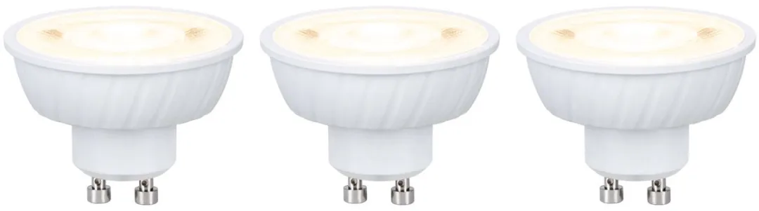 Paulmann LED Reflector GU10 3x550lm 4,9W 2700K - Signaalwit