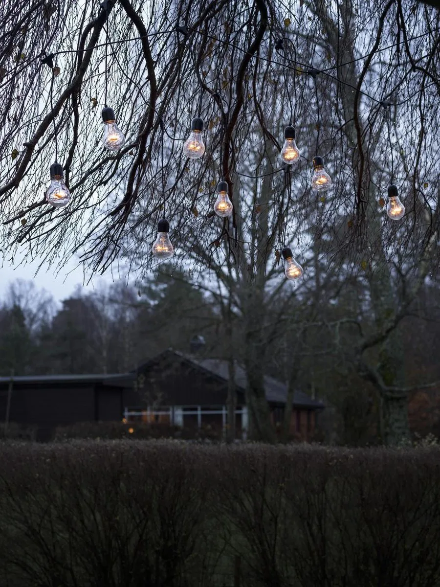 Konstsmide 2384-800 Lichtgordijn 180 LED - 9,5m Warm wit - afbeelding 4 van 6