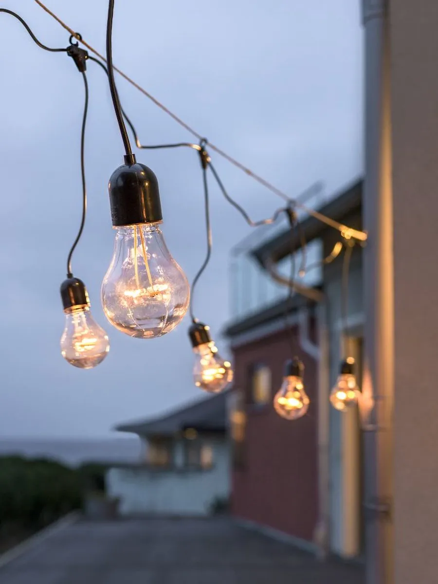 Konstsmide 2384-800 Lichtgordijn 180 LED - 9,5m Warm wit - afbeelding 6 van 6