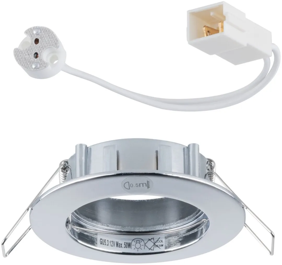 Paulmann Premium Inbouwlamp IP44 79mm GU5.3 - 50W - Chroom