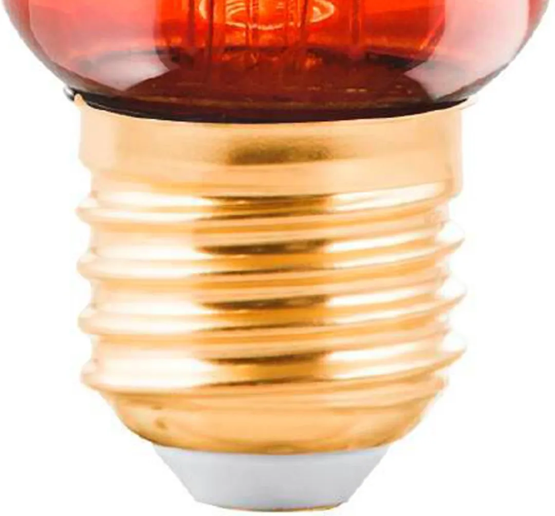 Eglo LED Lamp E27 - Ø9,5cm - Koper - 2000K - Dimbaar