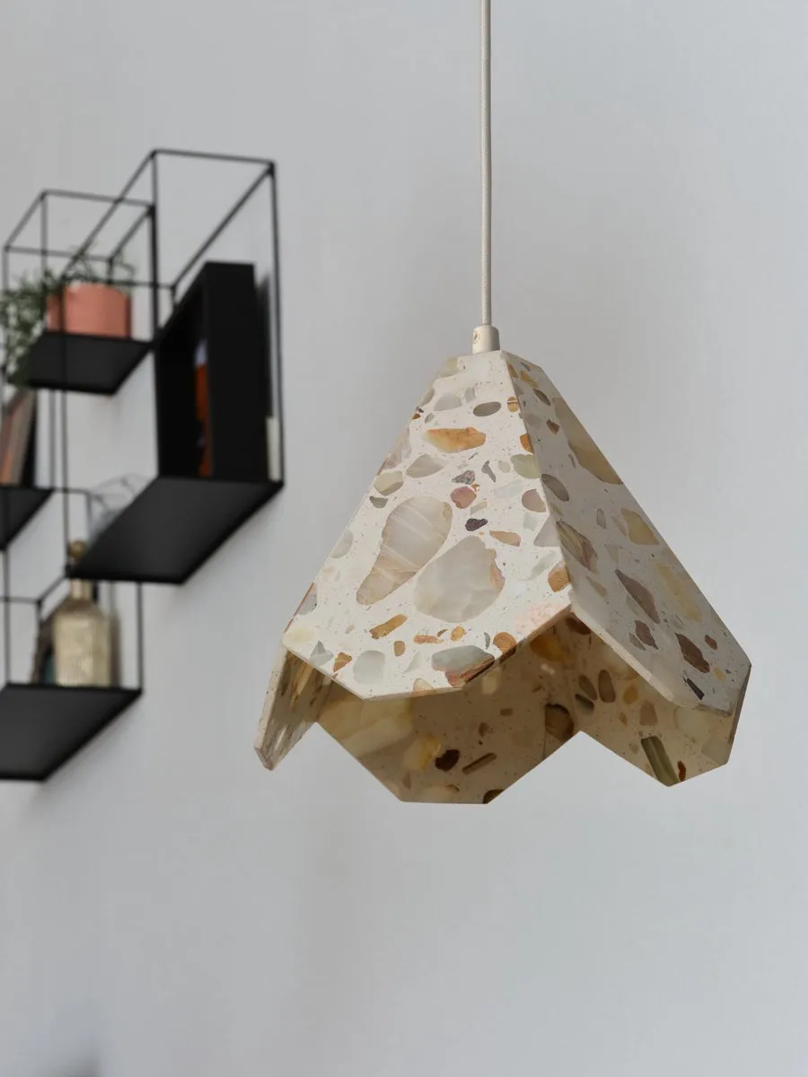Osram Decor Gleam Hanglamp Bloem E27 - Wit - Terrazzo