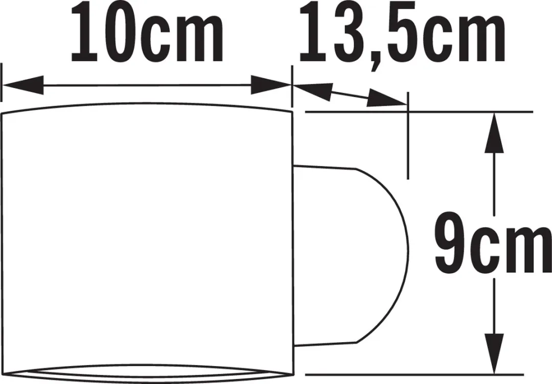 Konstsmide Modena Round Wandlamp - Grijs - 10cm - 2700K