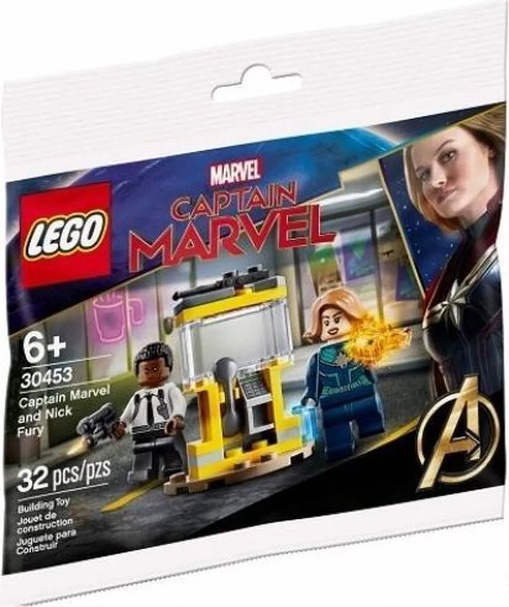 LEGO Super Heroes 30453 Captain Marvel & Nick Fury