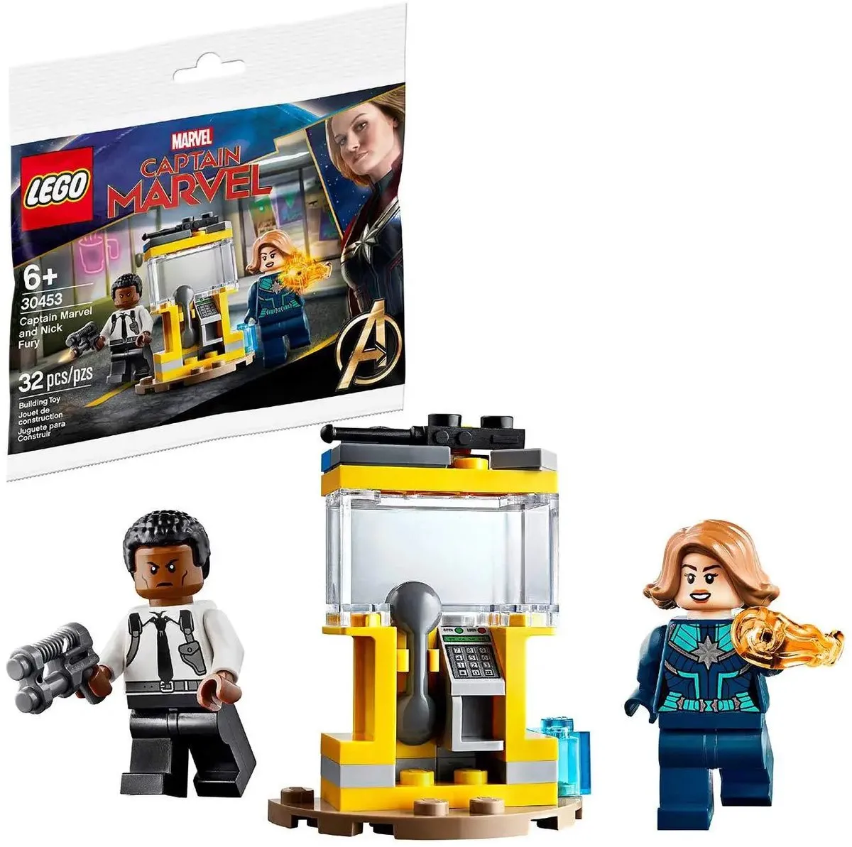 LEGO Super Heroes 30453 Captain Marvel & Nick Fury - 24 Stukken