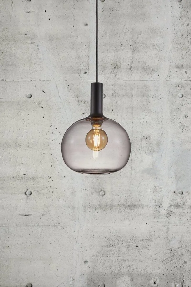 Nordlux Alton 25 Hanglamp - E27 - Ø25cm - Zwart