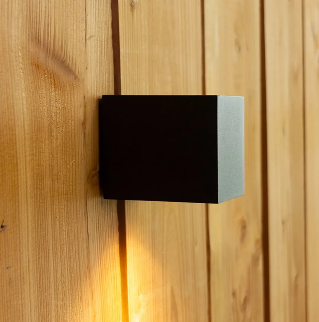 Lybardo Wandlamp Buiten GU10 - Zwart