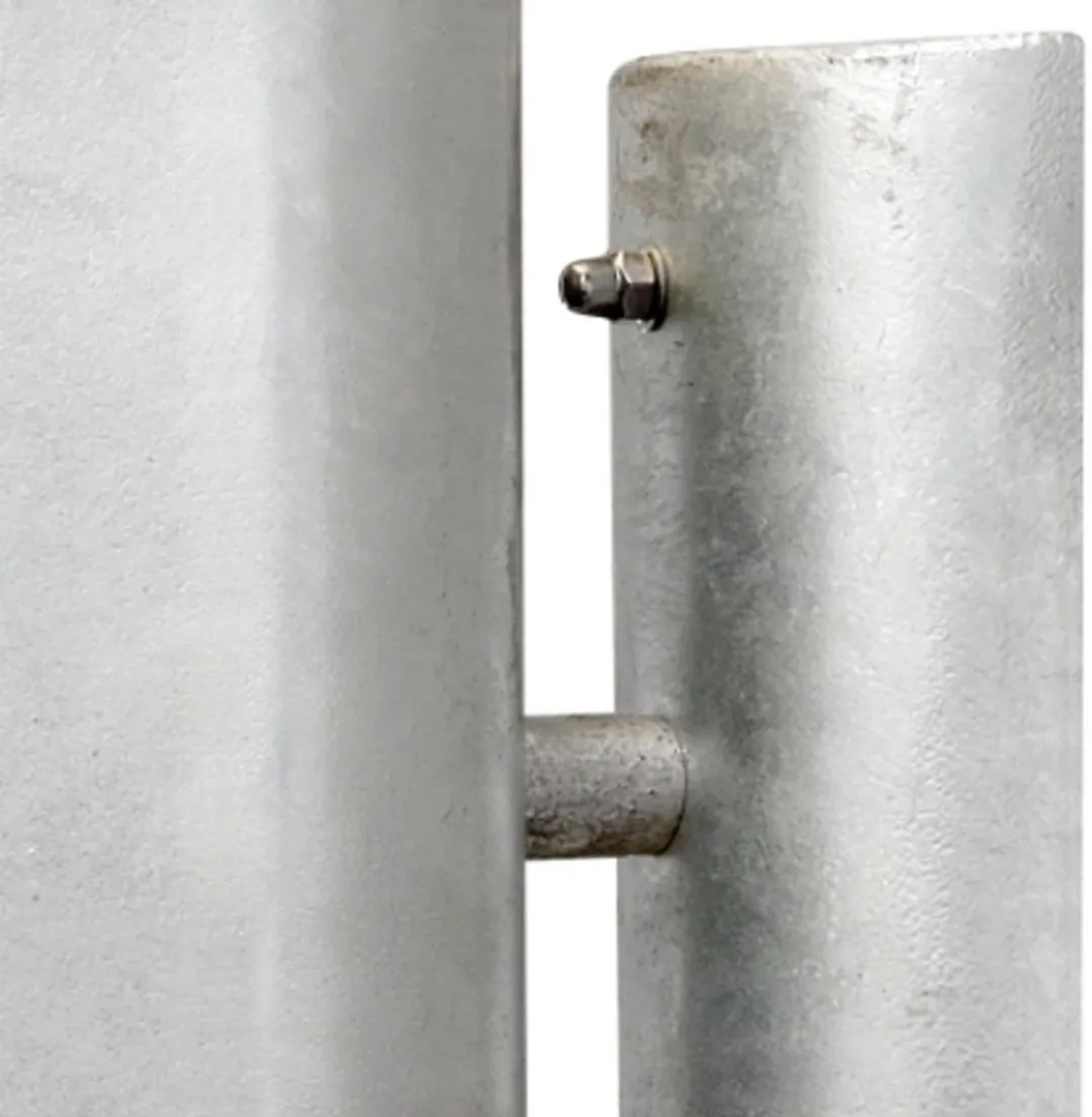 Konstsmide Modena Wandspot Twin - GU10 - 2x70W - Ø27cm - Zink