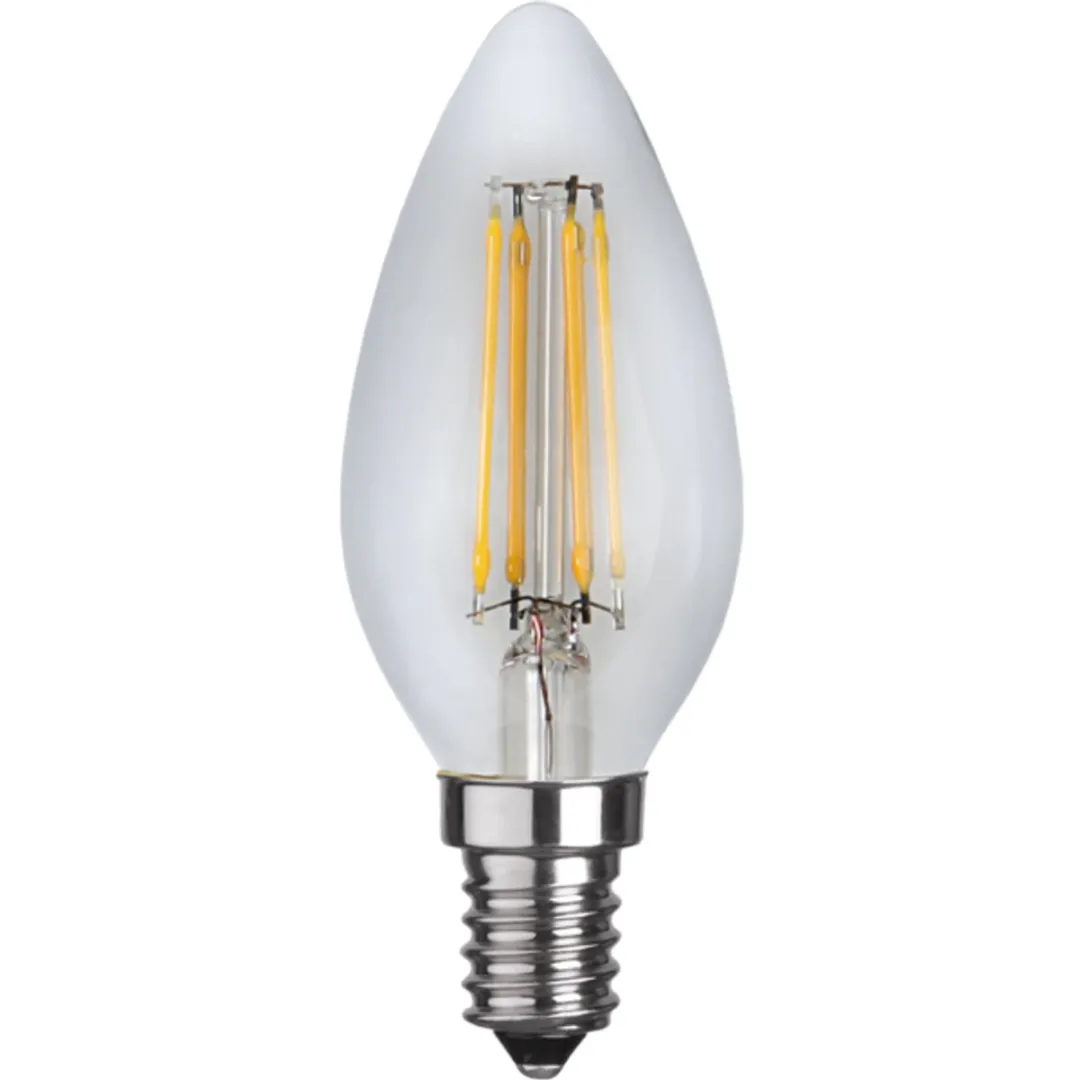 Star Trading Kaarslamp E14 4.2W Extra Warm Wit - 5 Stuks