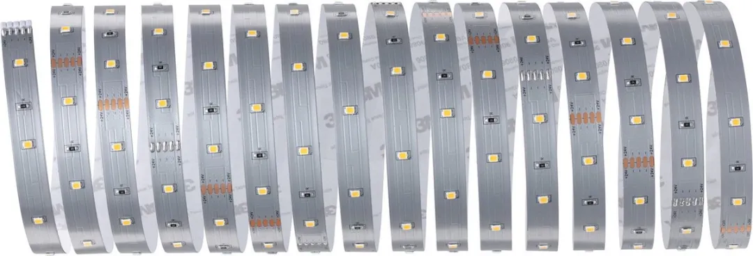 Paulmann MaxLED 250 LED-strip 500cm - Warmwit 2700K - Zilver