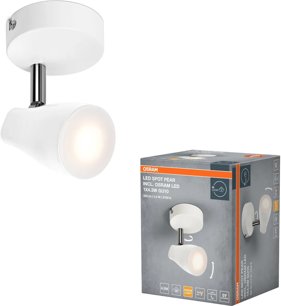Osram LED Spot Pear GU10 4,3W