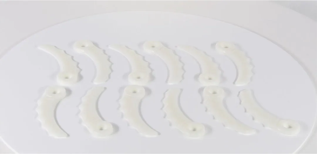 Makita 12x reservemessen kunststof 255 mm voor accu bosmaaier - 1...