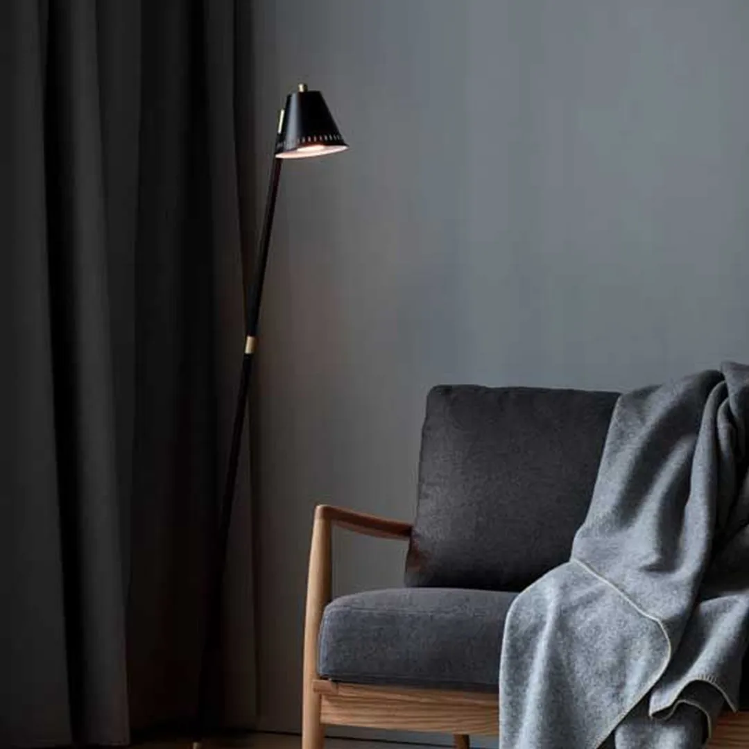 Nordlux Pine Vloerlamp GU10 - Zwart
