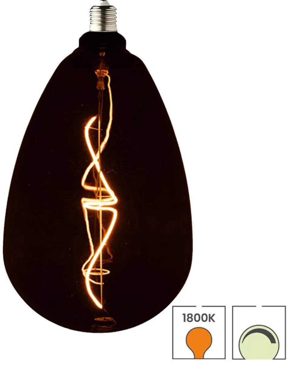 Lybardo DeepBlack E27 LEDlamp 4W