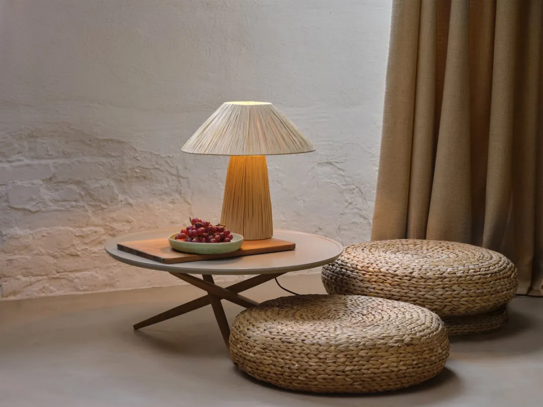 Osram Decor Bamboo Paper Hut Tafellamp E27 - 400mm - Bruin