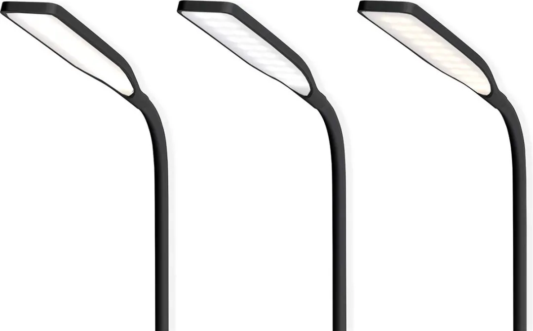 Nedis LED Bureaulamp Draadloos Opladen Touch Dimbaar Zwart