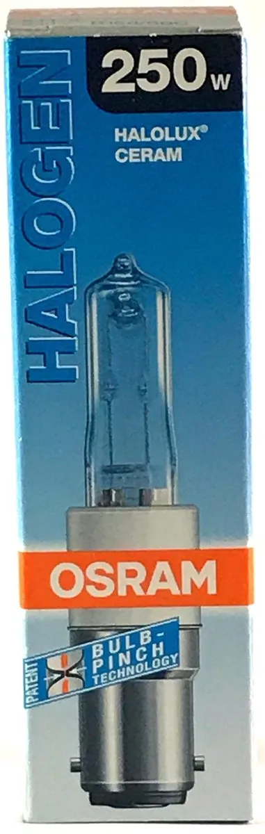 Osram Halolux Ceram B15D 250W Warm Wit - afbeelding 3 van 3