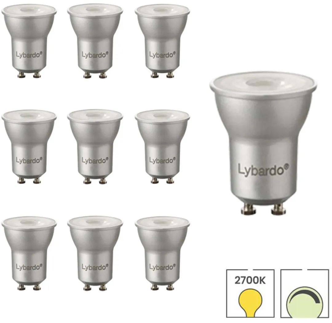 Lybardo GU10 LED Lamp 3.5W 2700K