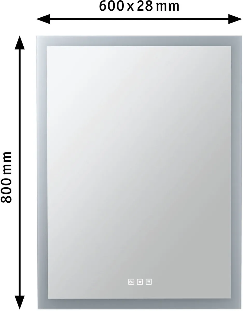 Paulmann Mirra LED Spiegel 22W 1600lm - Wit - afbeelding 6 van 6