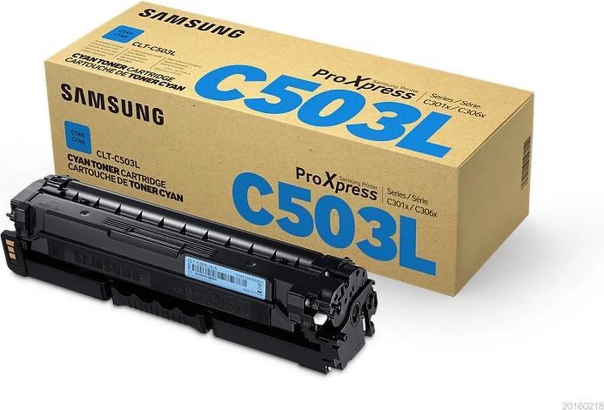 Samsung CLT-C503L Tonercartridge Cyaan - 5000 pagina's