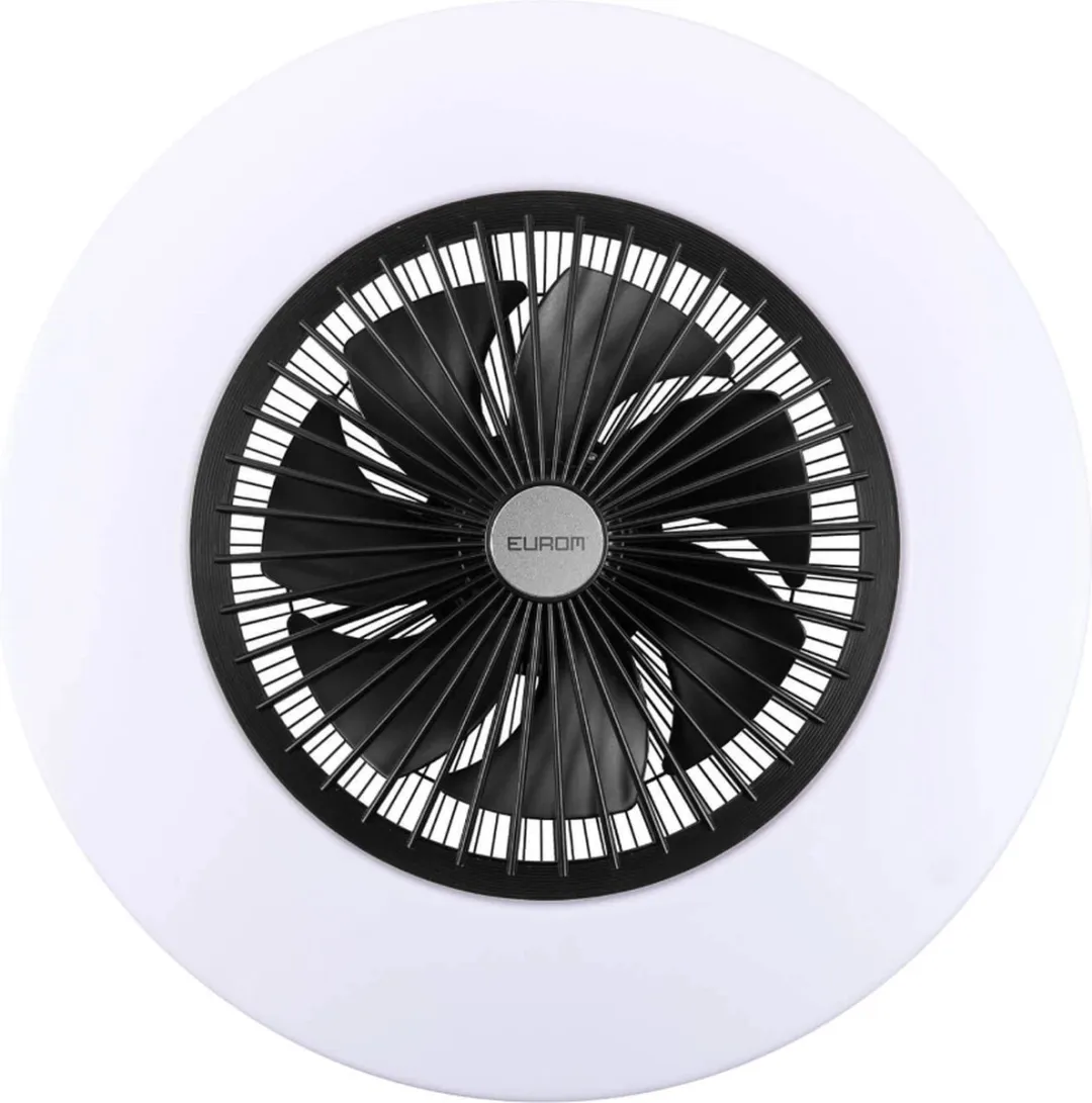 Ceiling fan LRC Black | Lamp en ventilator in 1 | ø 30 cm | 385298