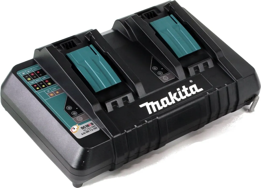 Makita DUR368LPT2 Accu Bosmaaier D-Greep - 2x18V 5.0Ah