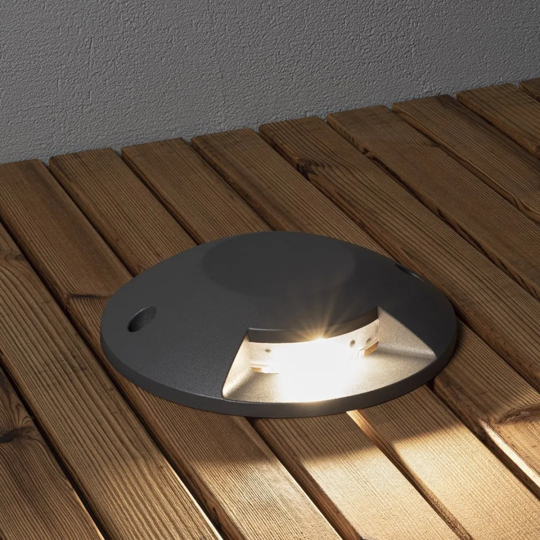 Konstsmide Grondspot LED 3000K IP65 450lm 20cm Aluminium Wit