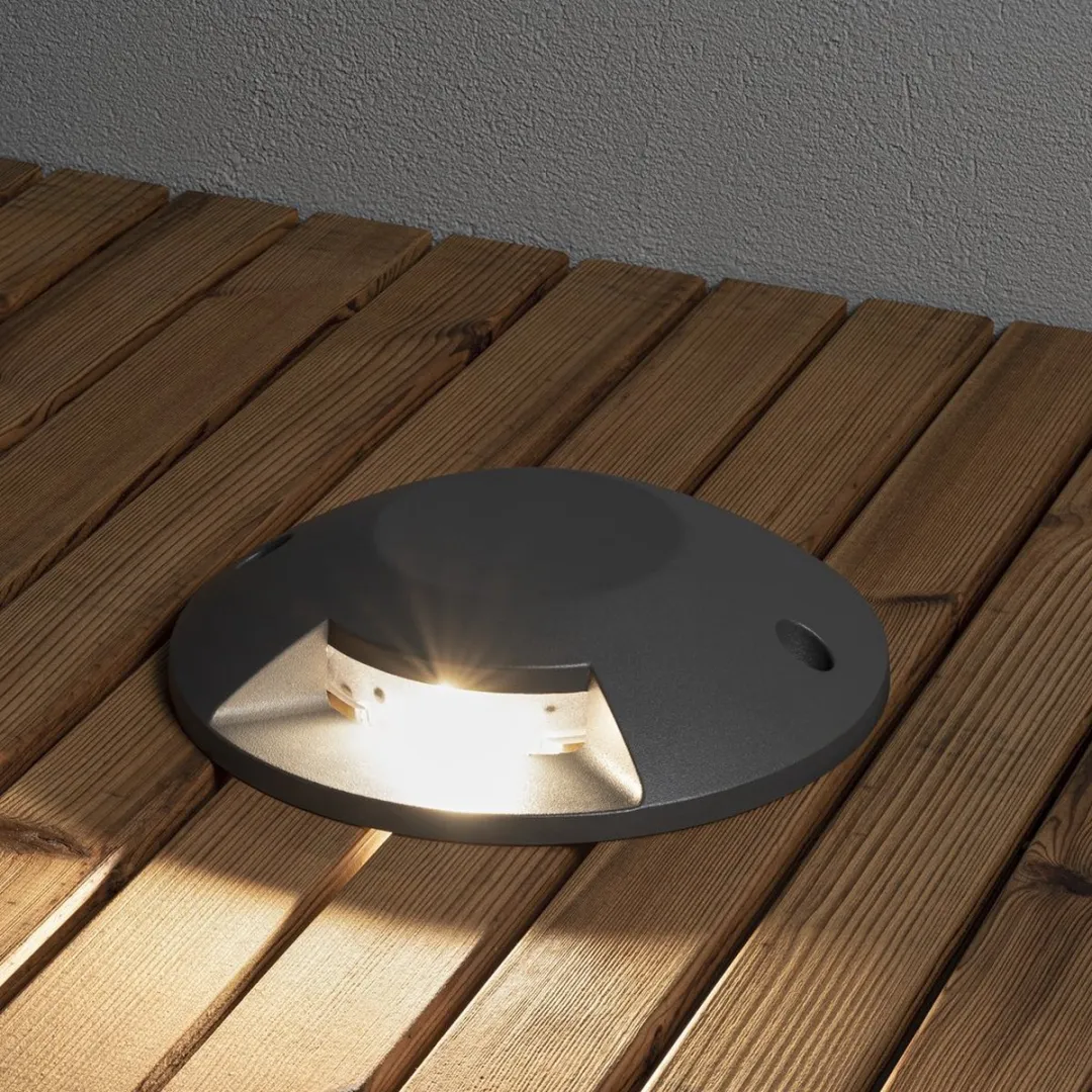 Konstsmide Grondspot LED 3000K IP65 450lm 20cm Aluminium Wit