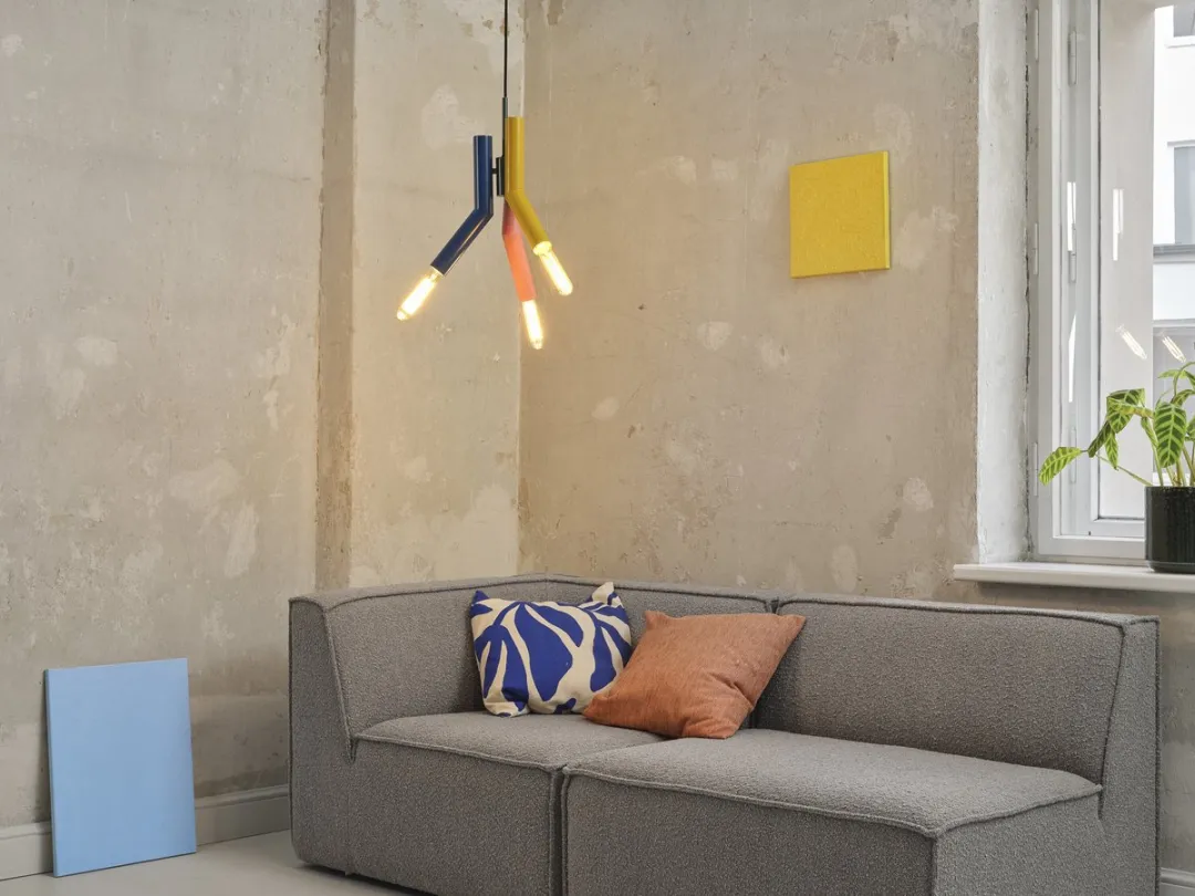 Osram Decor Straw Pendel Hanglamp - 3xE27 - 320mm - Multicolor
