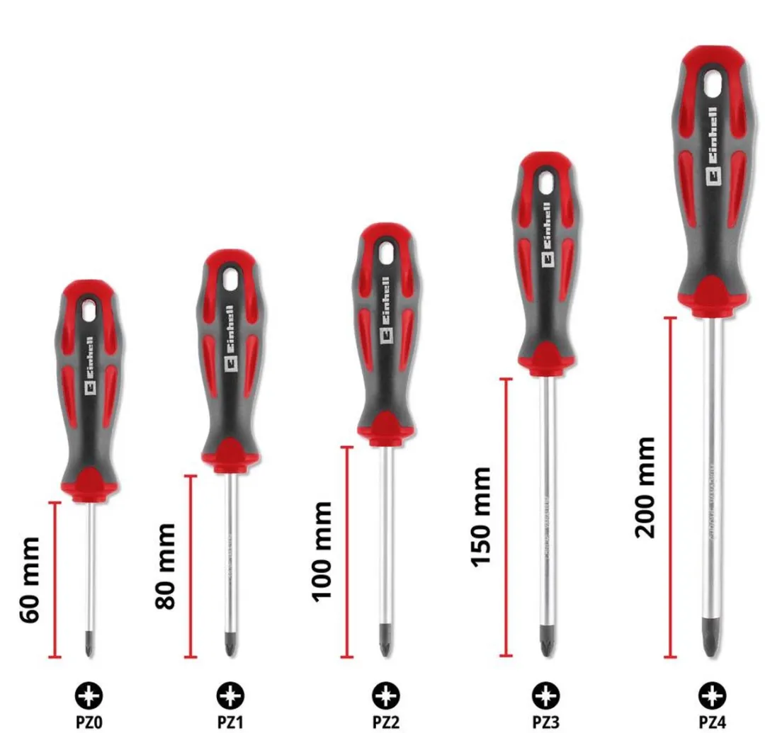 Einhell Schroevendraaierset Universeel PZ