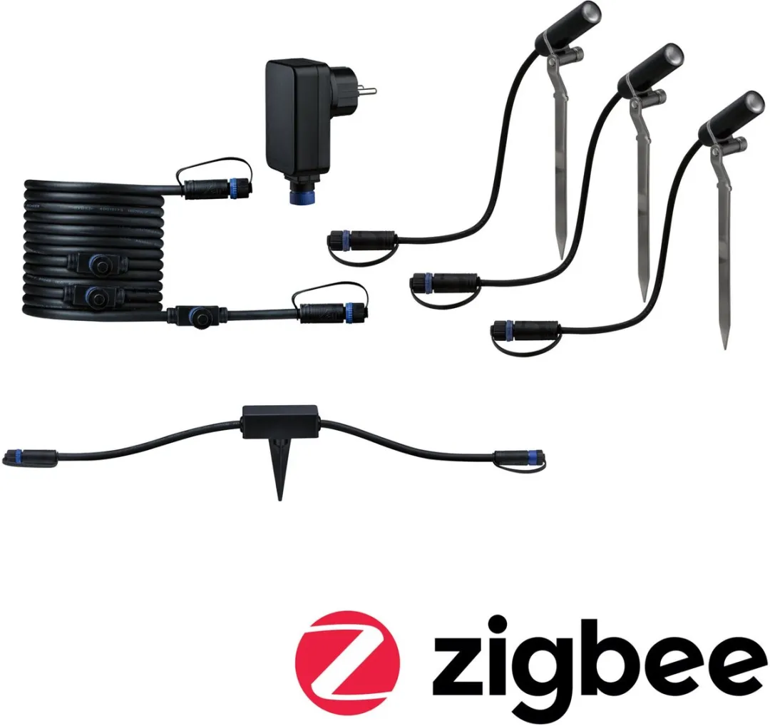 Paulmann Plug & Shine Zigbee 3.0 Tuinspots Set