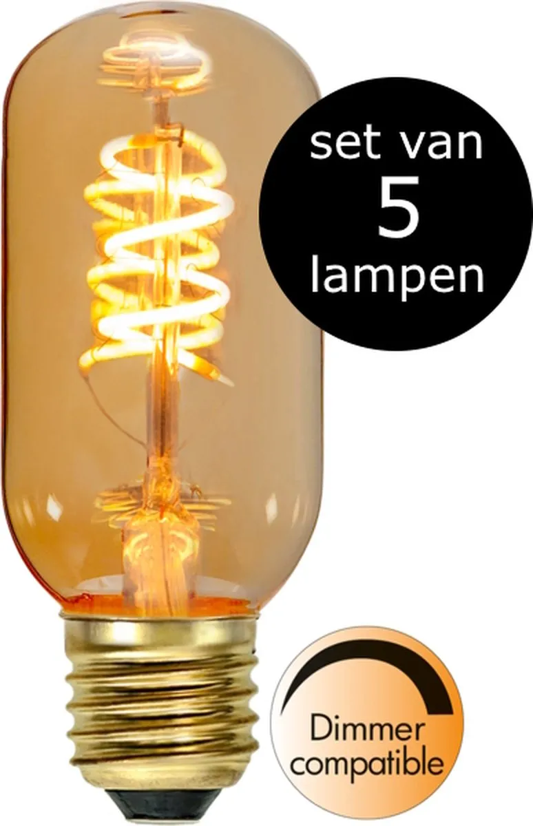 Star Trading Staaflamp E27 2.8W Super Warm Wit