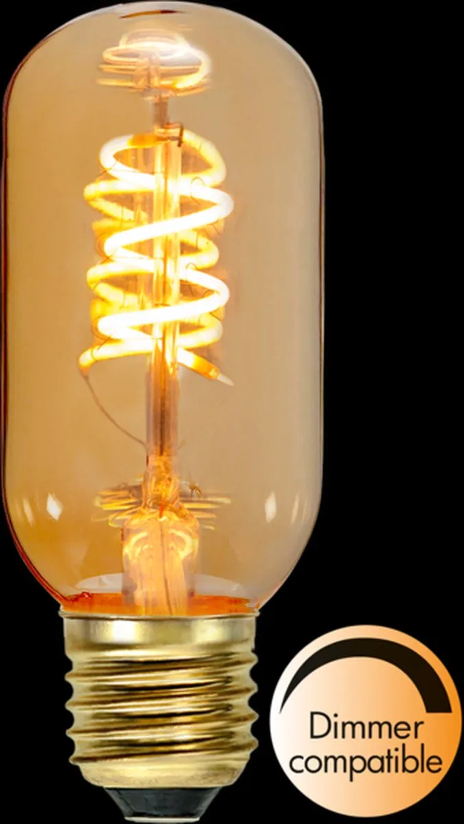 Star Trading Staaflamp E27 2.8W Super Warm Wit - 5 Stuks