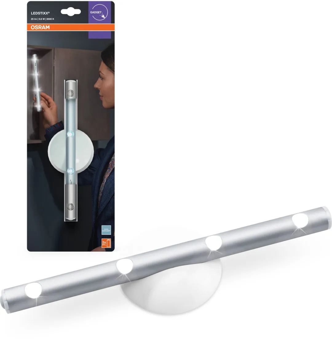 Osram LEDSTIXX LED-zaklamp 6500K - Zilver