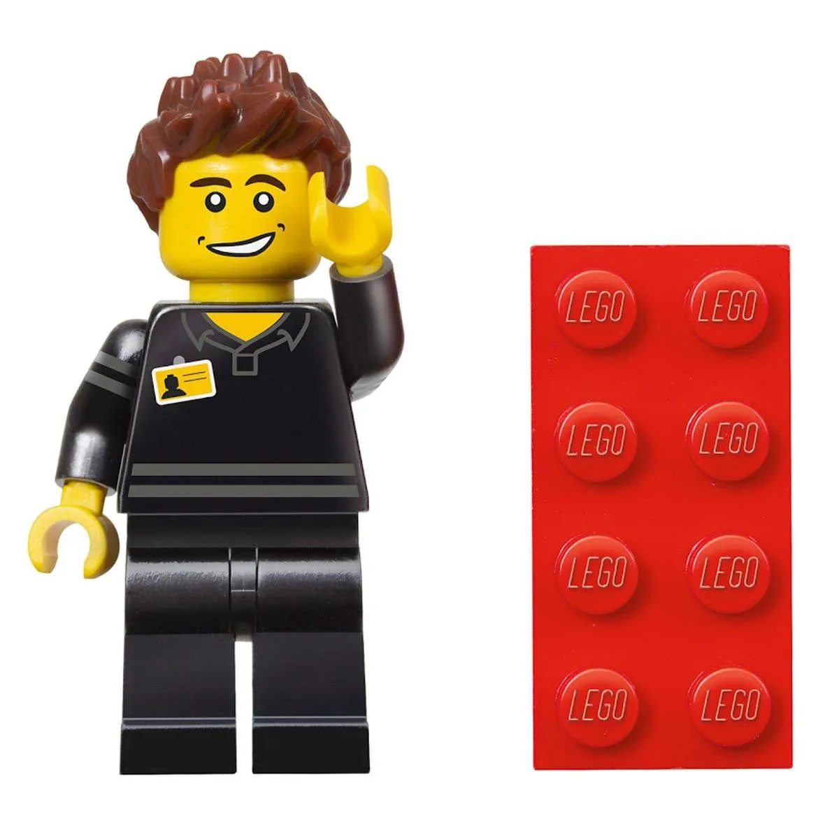LEGO Store Medewerker 5001622 - PolyBag - 1 Minifiguur - 5 Stukken