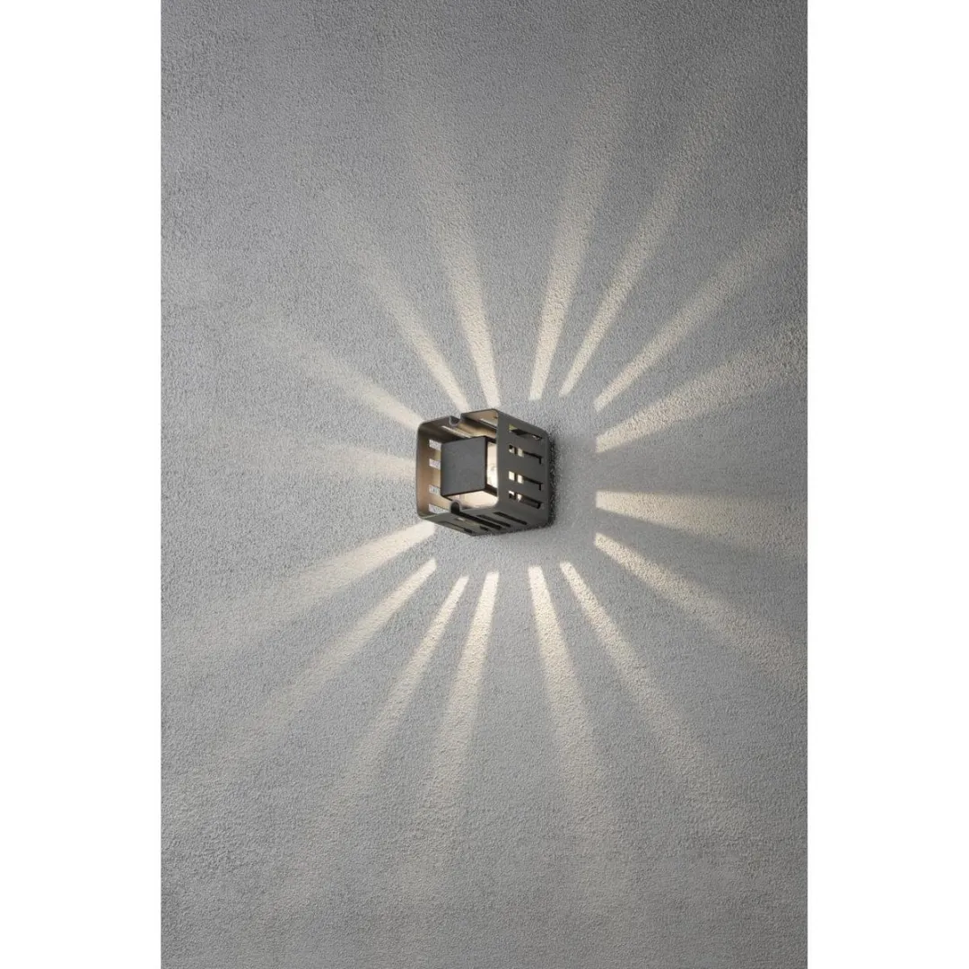 Konstsmide Pescara Led-muurlamp 3W - Antraciet