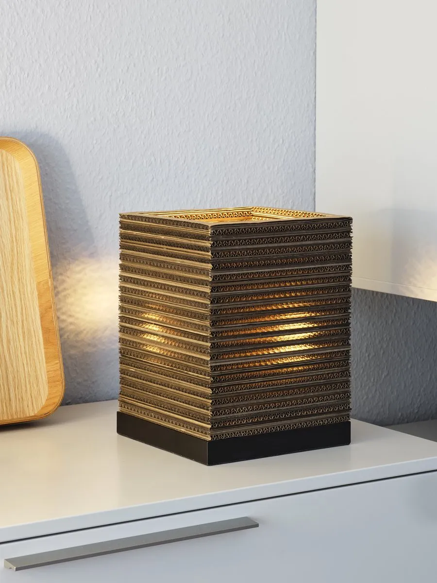 Osram Decor Cardboard Tafellamp - E27 - Bruin - afbeelding 5 van 6